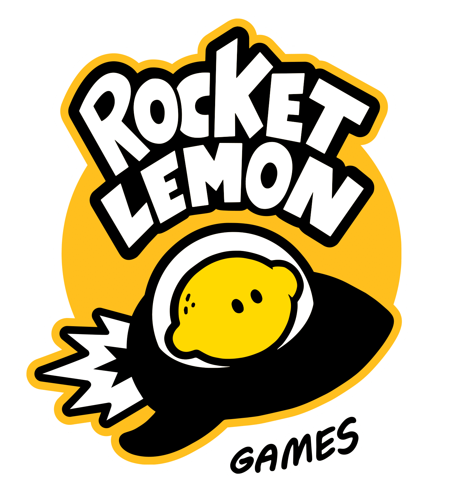 logo rocket lemon